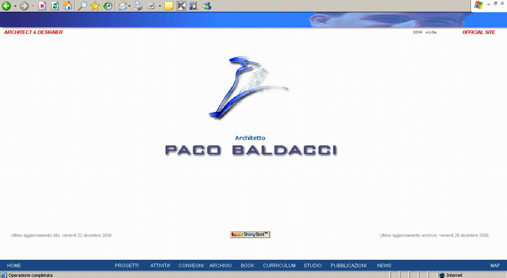 Home page del sito