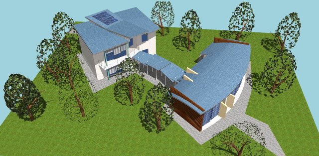 Flora Expò:<br>
edificio per la vendita e l'esposizione dei fiori con annessa residenza