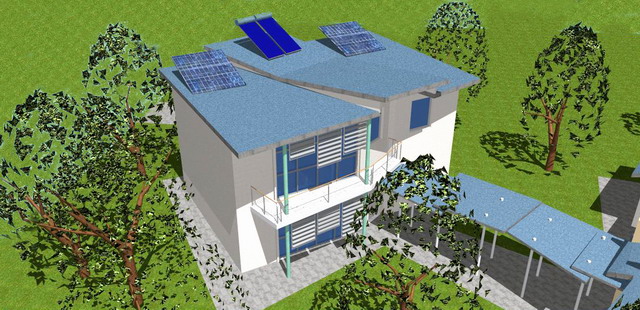 Flora Expò:<br>
edificio per la vendita e l'esposizione dei fiori con annessa residenza