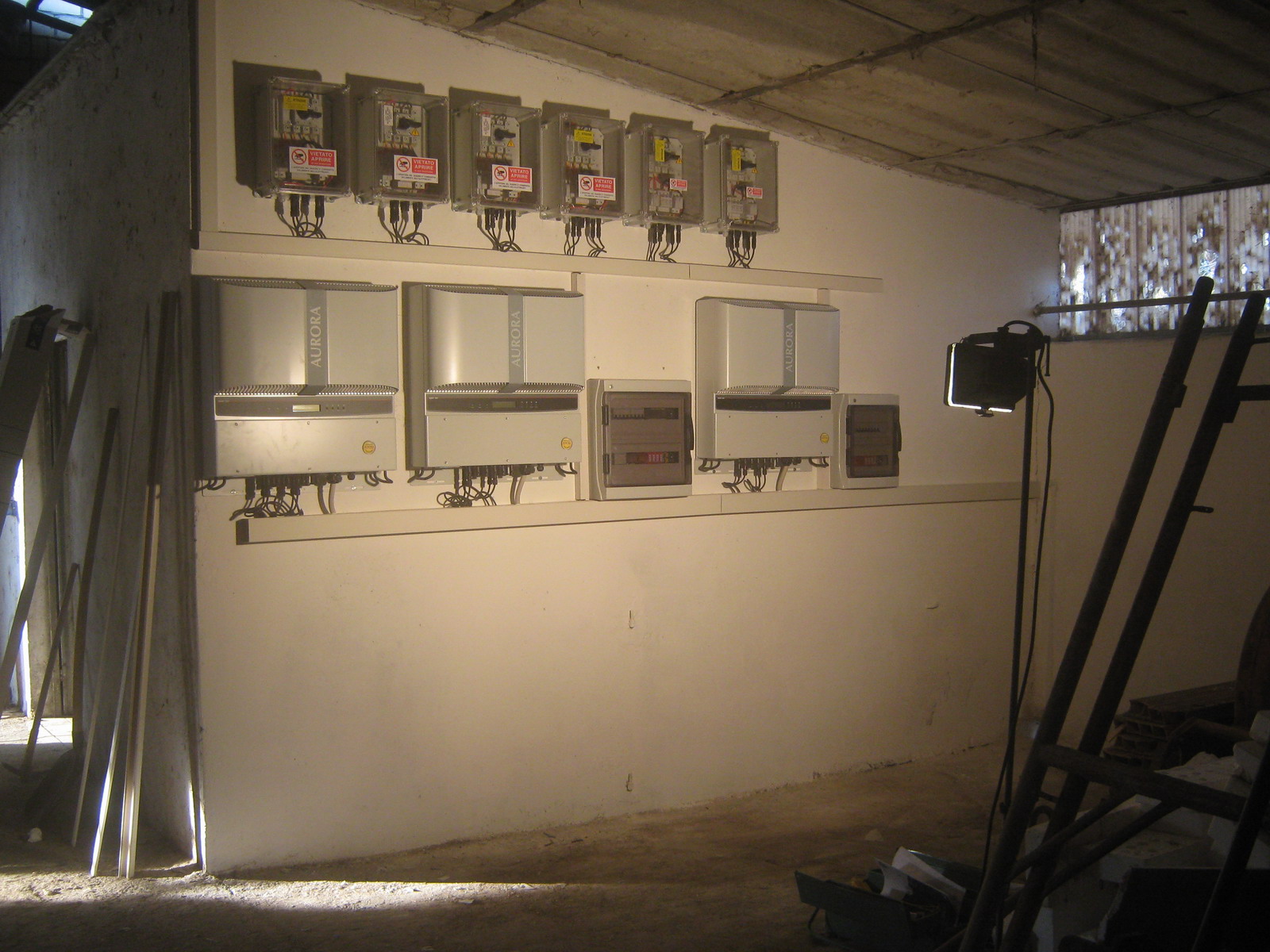 Impianto FV 20 Kwp - Camillo 1 (Capannone)