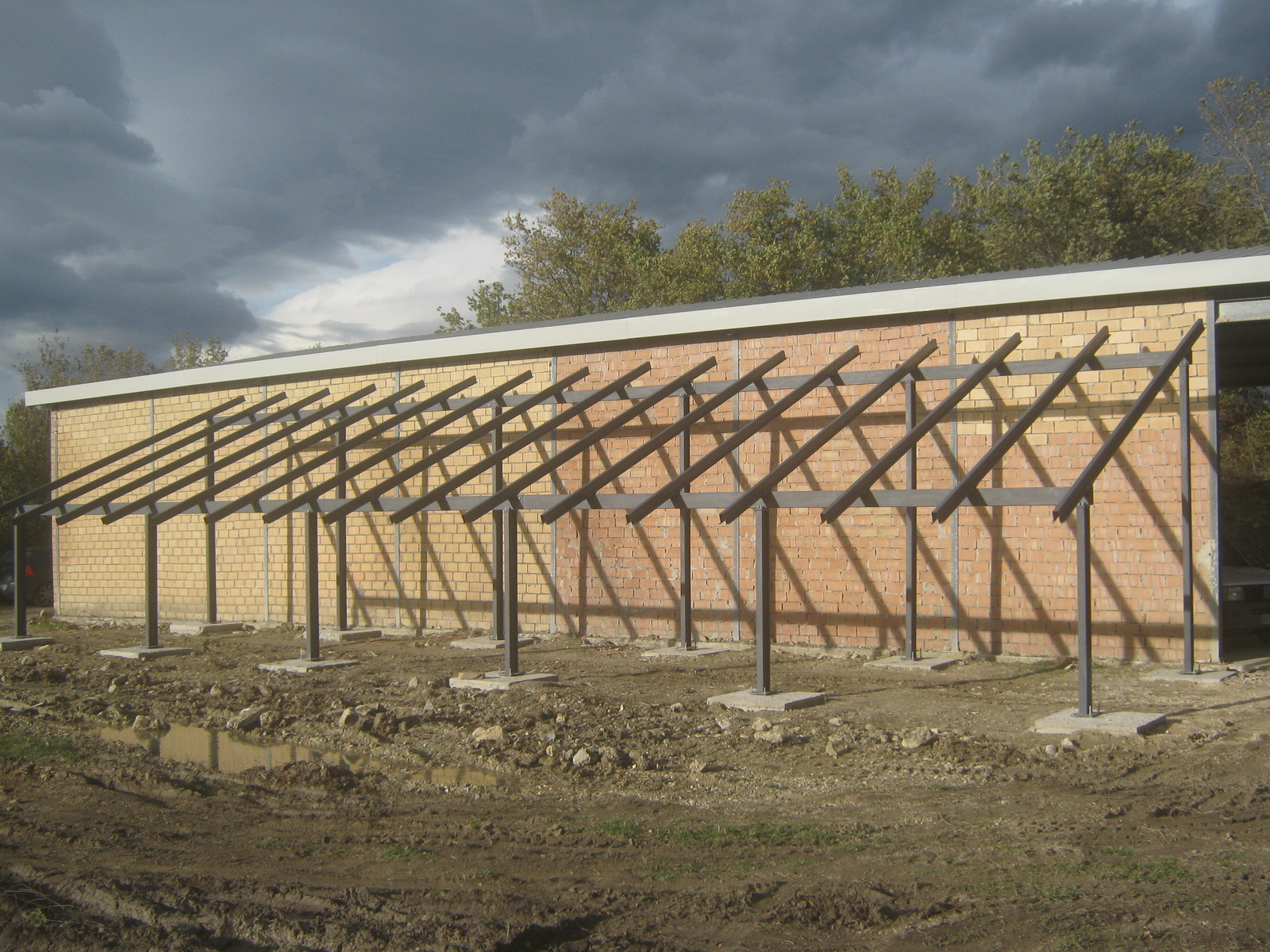 Impianto FV 10 Kwp - Camillo 2 (Pensilina)