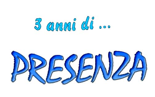 Copertina del video prodotto in occasione dell'anniversario dei tre anni di attività dell'assocazione "Presenza"