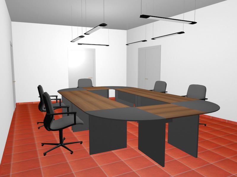 Sala per uffici per "Ferri Arredamenti"